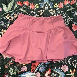 Women's Mauve Active Skort - Flared Performance Skirt